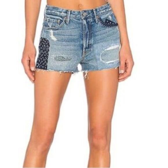 Revolve GRLFRND Cindy High-Rise Short in Island Girl Size 26 - Picture 2 of 9